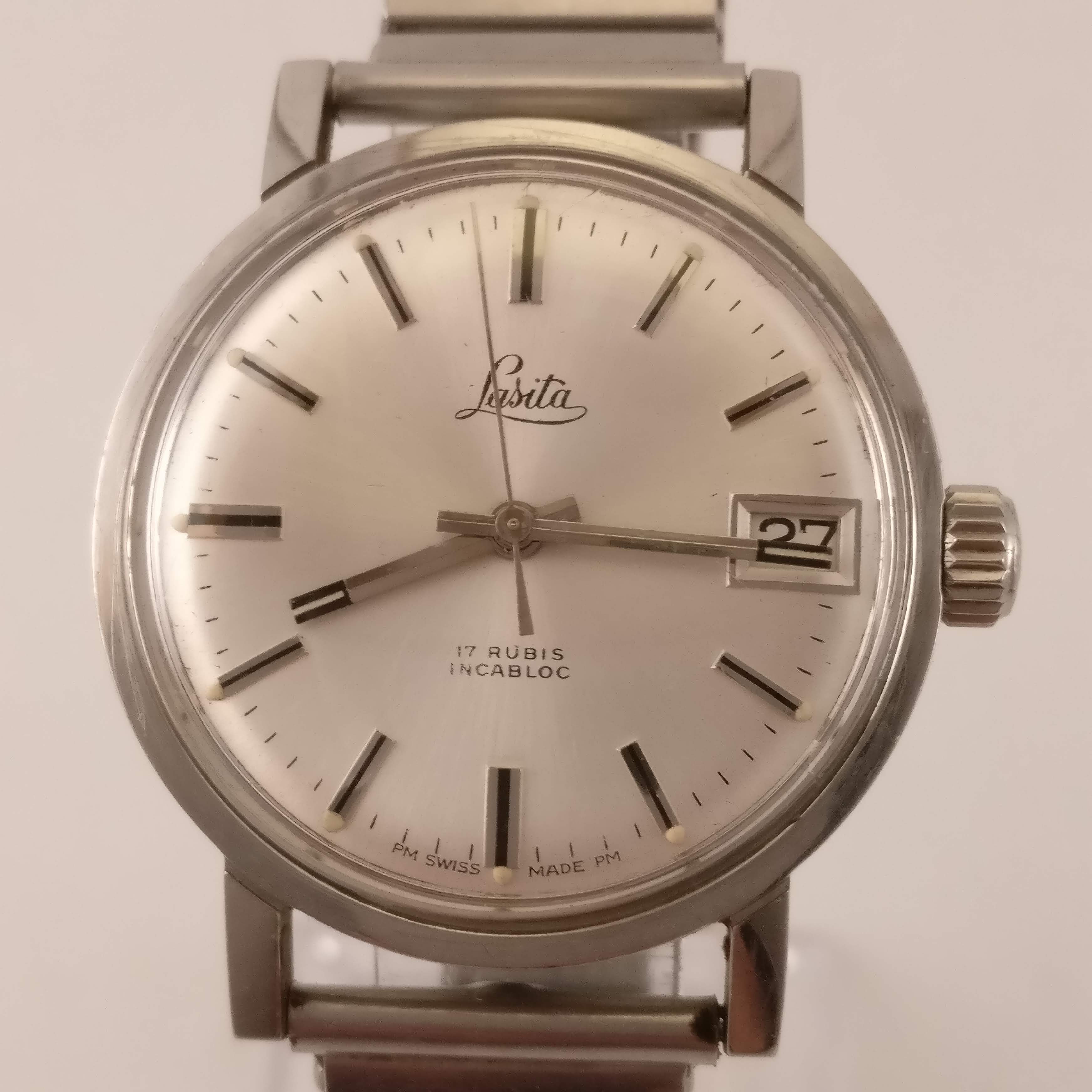 Matig Indrukwekkend vijver Lasita Vintage Heren Horloge