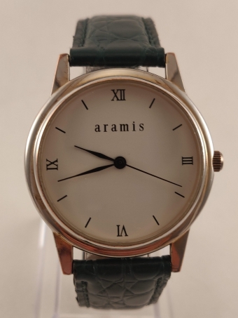 Aramis Dames Horloge, Romeinse Cijfers, Groene Band